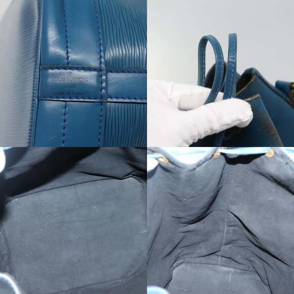 LOUIS VUITTON Epi Noe Shoulder Bag Toledo Blue M44005 - Picture 11 of 12